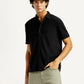 Men's Textured Slim Fit Knit Shirt - Styleshot View