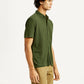 Men's Textured Slim Fit Knit Shirt - Side View