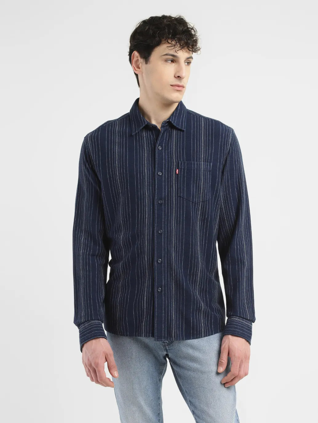 Men's Striped Slim Fit Shirt