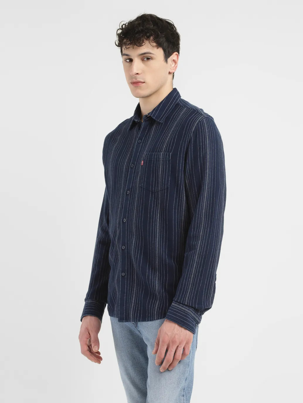 Men's Striped Slim Fit Shirt