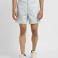 Men's White Regular Fit Shorts - f5f57518-6bf5-4b1f-947b-cafc4beb688b View