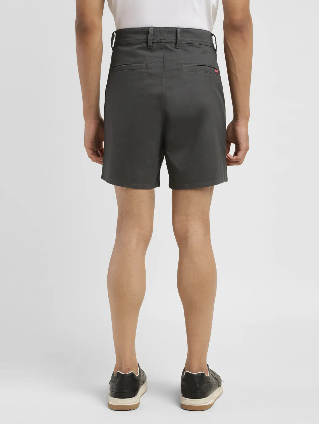 Men's Grey Regular Fit Shorts