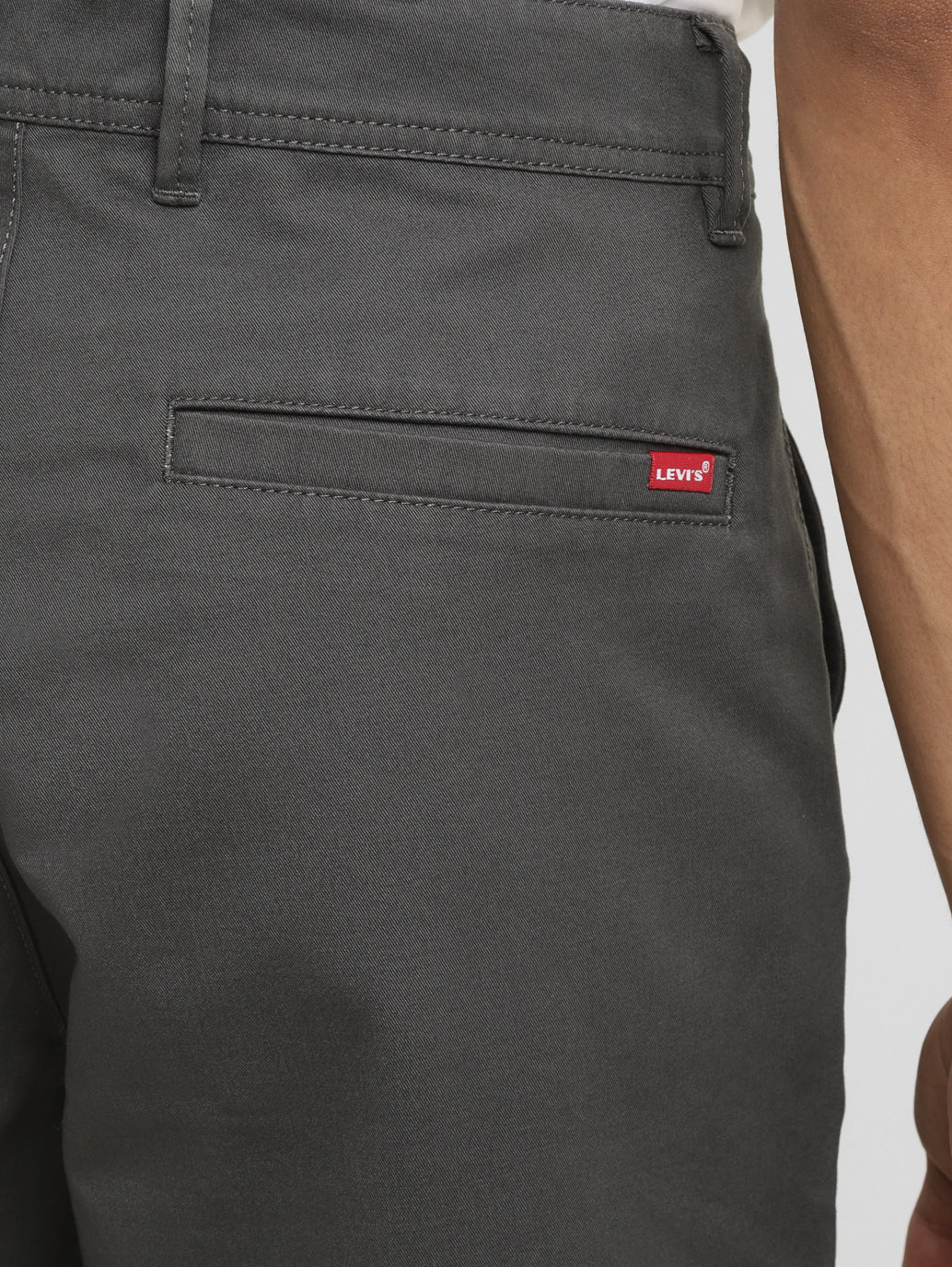 Men's Grey Regular Fit Shorts