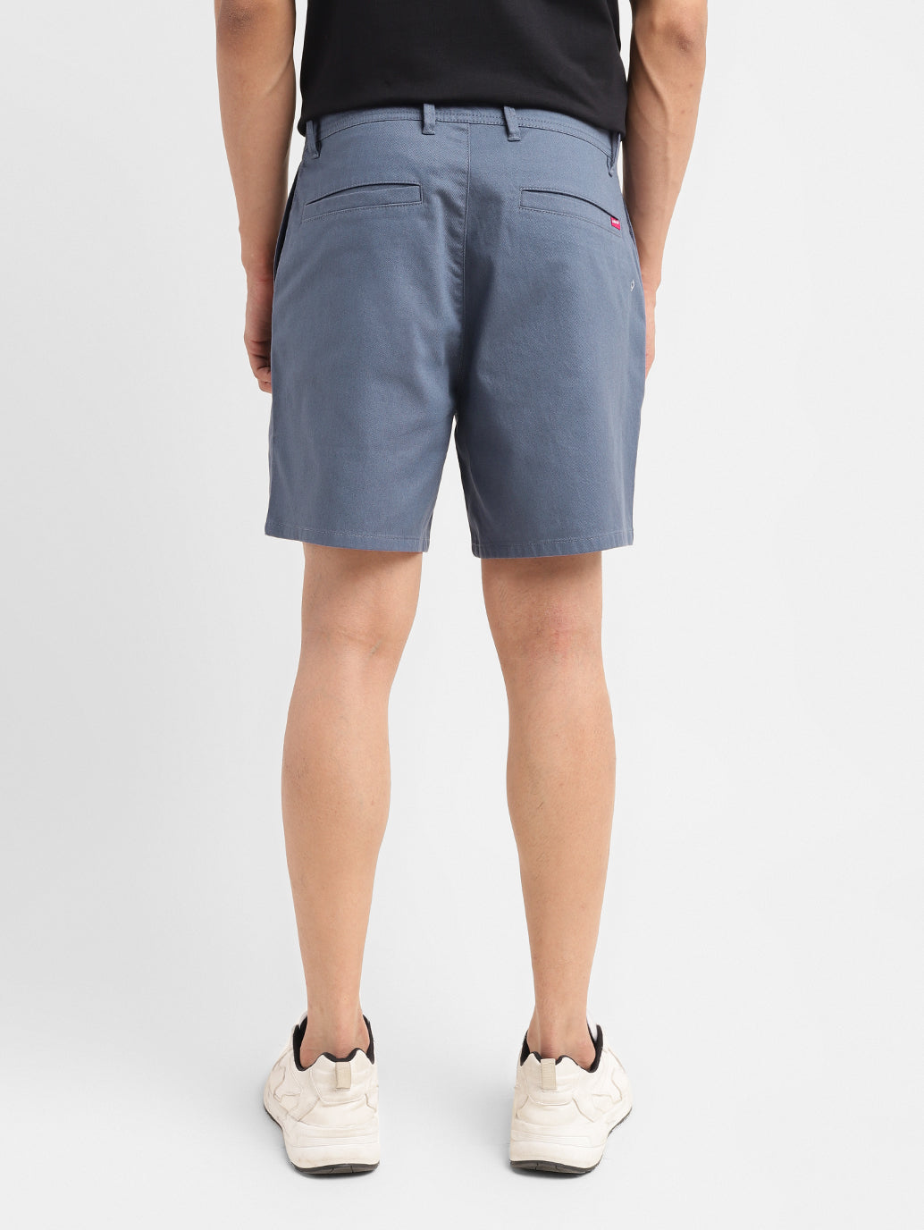 Men's Navy Regular Fit Shorts