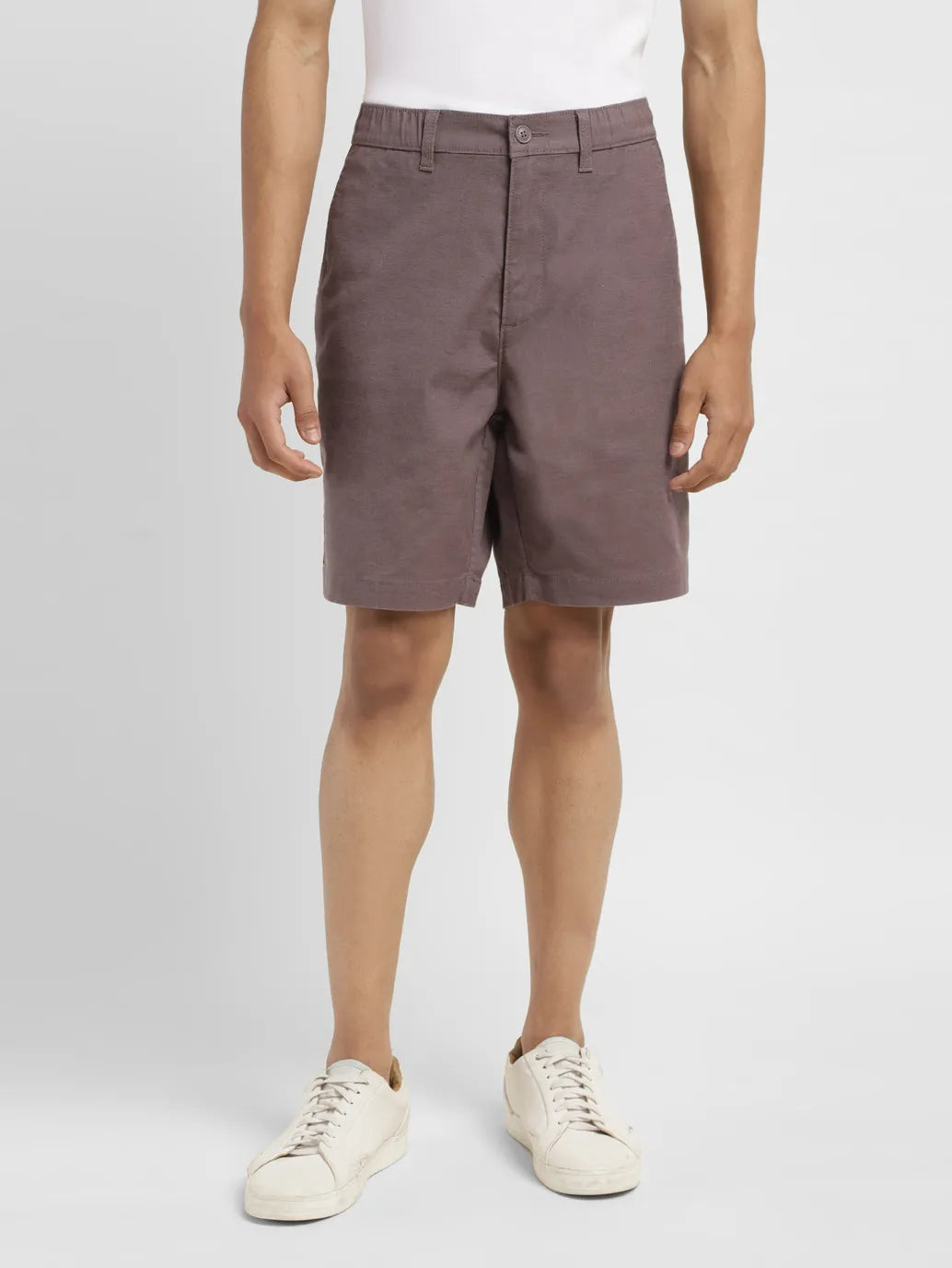 Men's Brown Regular Fit Shorts