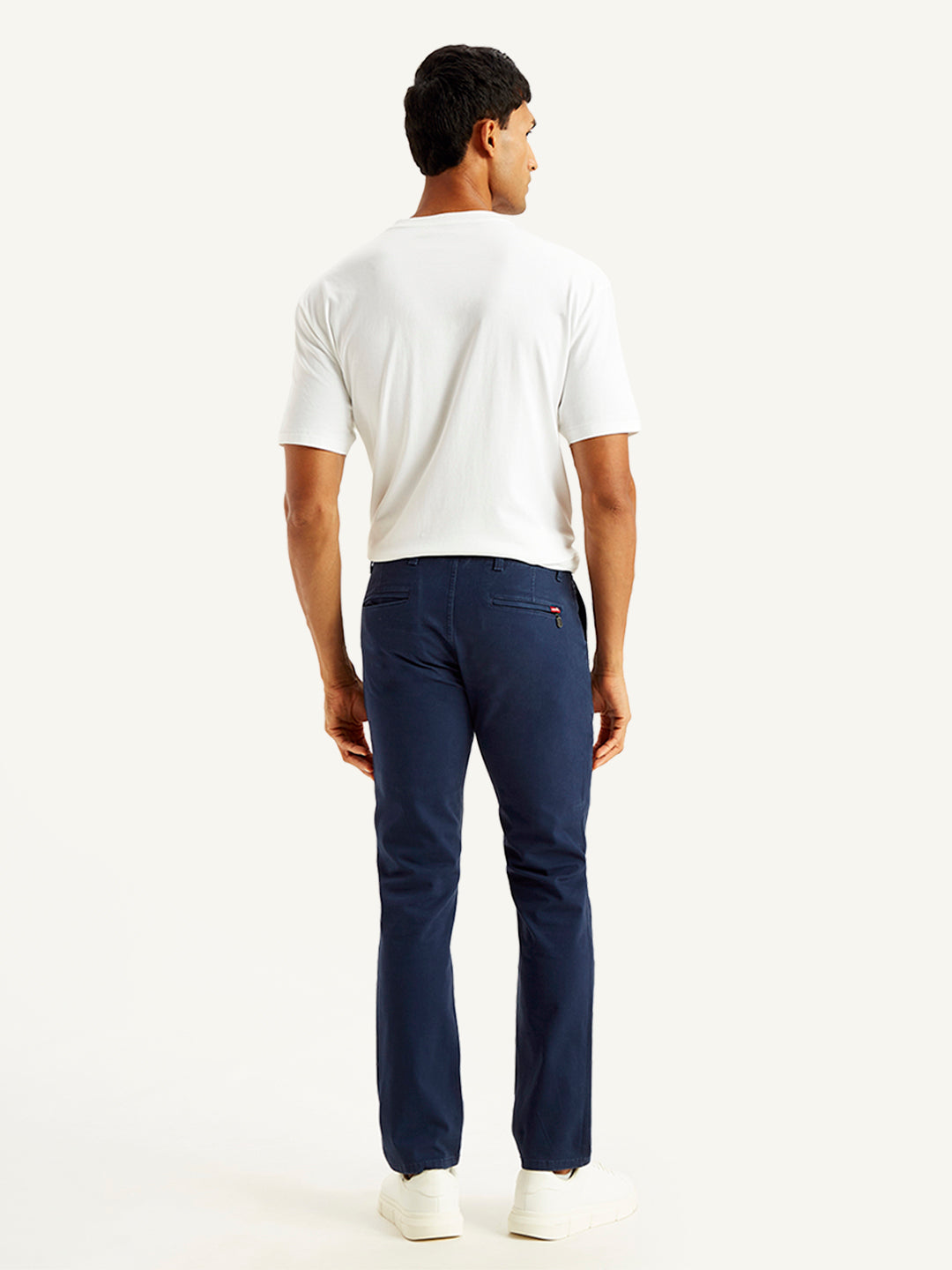 Men's Navy Slim Fit Chinos