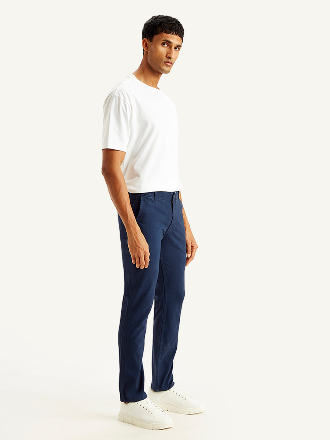 Men's Navy Slim Fit Chinos