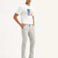 Men's Grey Slim Fit Chinos