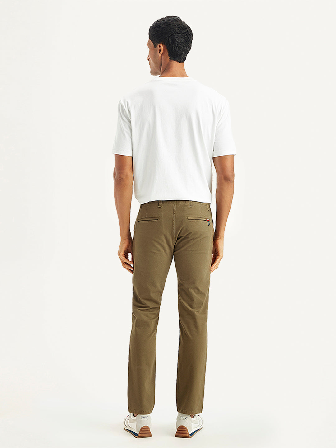 Men's Brown Slim Fit Chinos