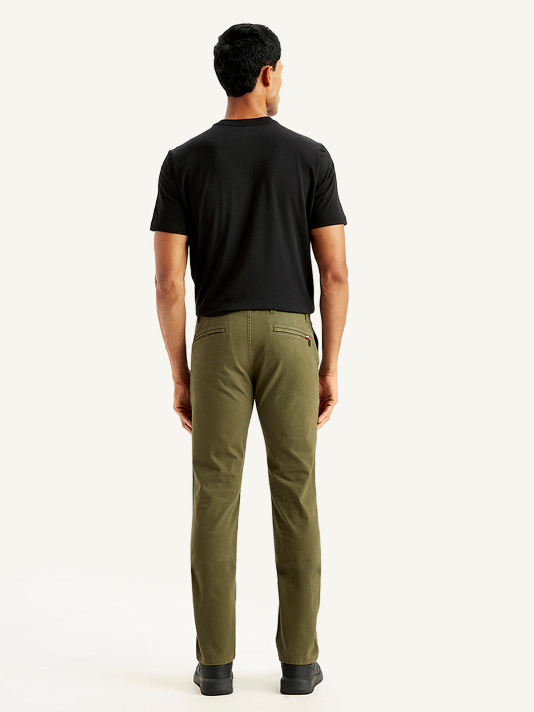 Men's Olive Slim Fit Chinos