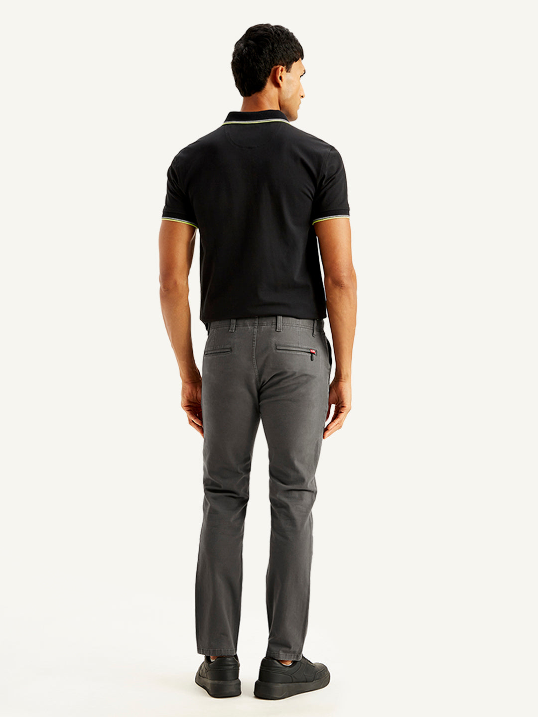 Men's Grey Slim Fit Chinos