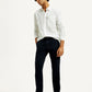 Men's 511 Navy Blue Slim Fit Mid Rise Chinos - Elevated View