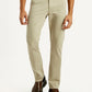 Men's 511 Beige Slim Fit Mid Rise Chinos - Front View