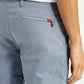 Men's Light Blue Slim Fit Mid Rise Chinos - Detail View