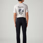 Men's 511 Black Slim Fit Mid Rise Chinos - Back View