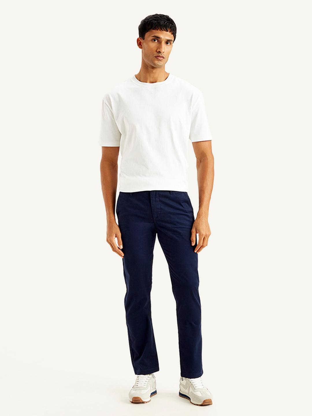 Men's Navy Slim Fit Chinos