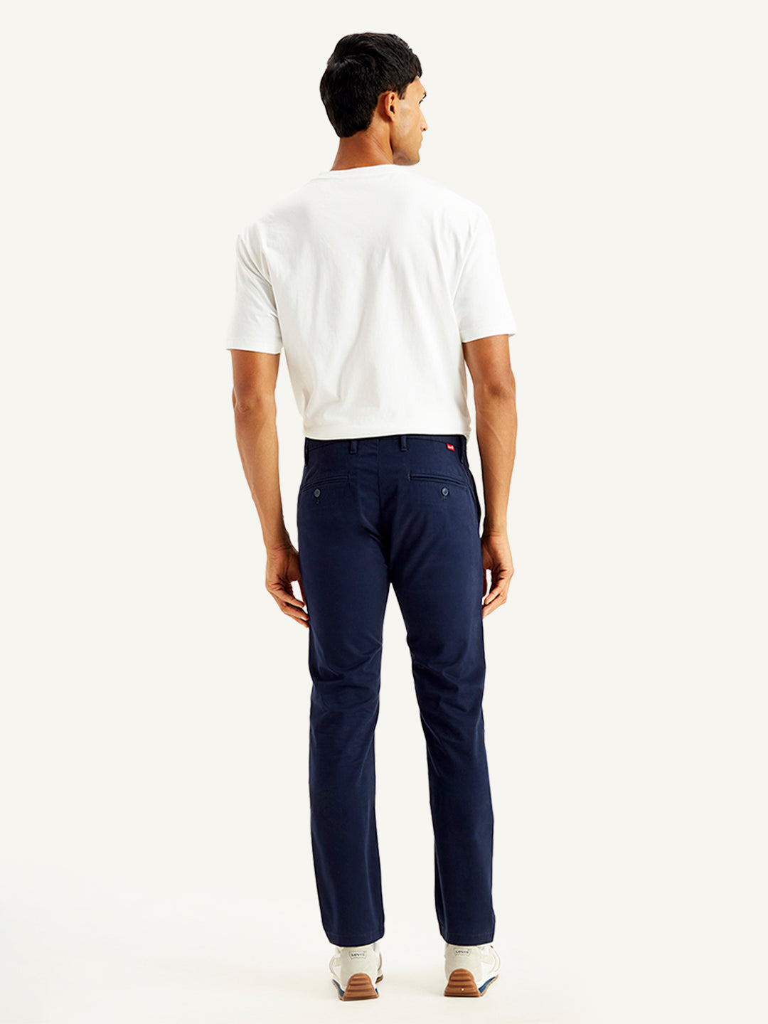 Men's Navy Slim Fit Chinos