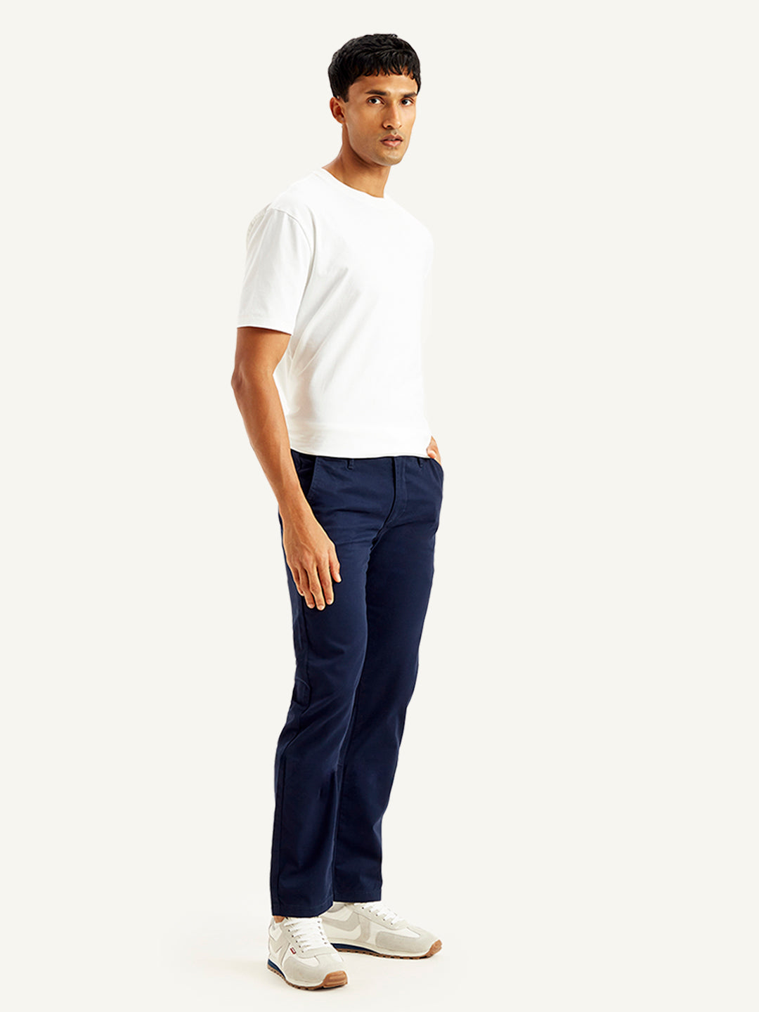 Men's Navy Slim Fit Chinos