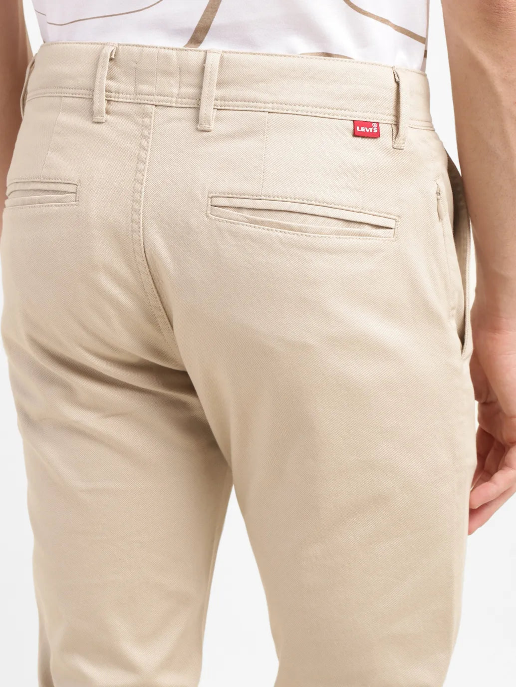 Men s 511 Beige Slim Fit Chinos Levis India Store