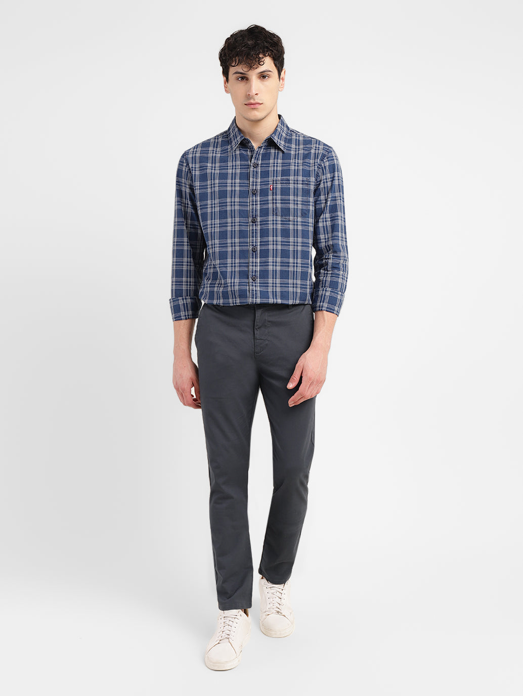 Men's Charcoal Grey Slim Fit Chinos – Levis India Store