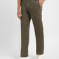 Men's Green Loose Fit Chinos