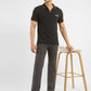 Men's Grey Slim Tapered Fit Chinos