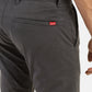 Men's Grey Slim Tapered Fit Chinos