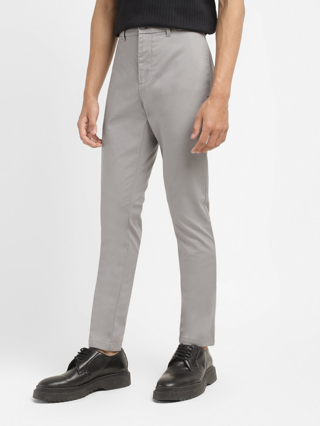 Men's 512 Grey Slim Tapered Fit Chinos