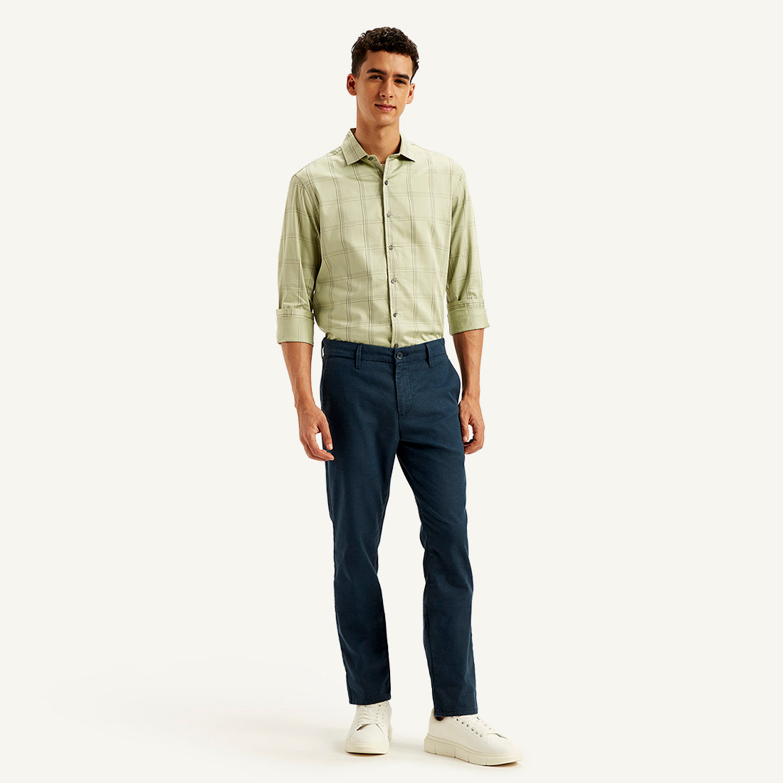 Men's Redloop 511 Slim Fit Blue Chino Trousers