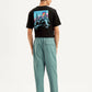 Men's Blue Cargo Fit Trousers