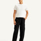 Men's Black Cargo Fit Trousers