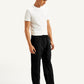 Men's Black Cargo Fit Trousers