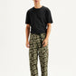 Men's Olive Regular Fit Cargo Trousers