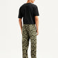 Men's Olive Regular Fit Cargo Trousers