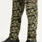 Men's Olive Regular Fit Cargo Trousers