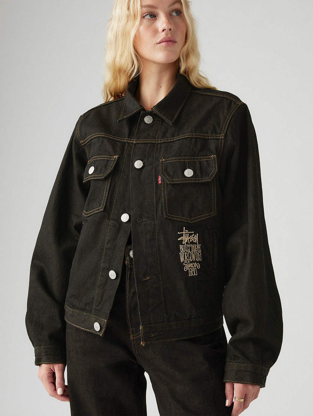 Stüssy & Levi’s® Crispy Rinse Trucker Jacket