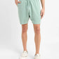 Men's Green Regular Fit Shorts
