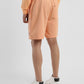 Men's Peach Regular Fit Shorts
