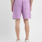 Men's Purple Regular Fit Shorts