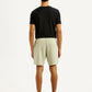 Men's Beige Regular Fit Shorts - Back View