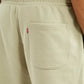 Men's Beige Regular Fit Shorts - Detail View