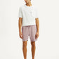 Men's Light Pink Regular Fit Shorts - Front View