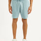 Men's Light Blue Regular Fit Shorts - Front View