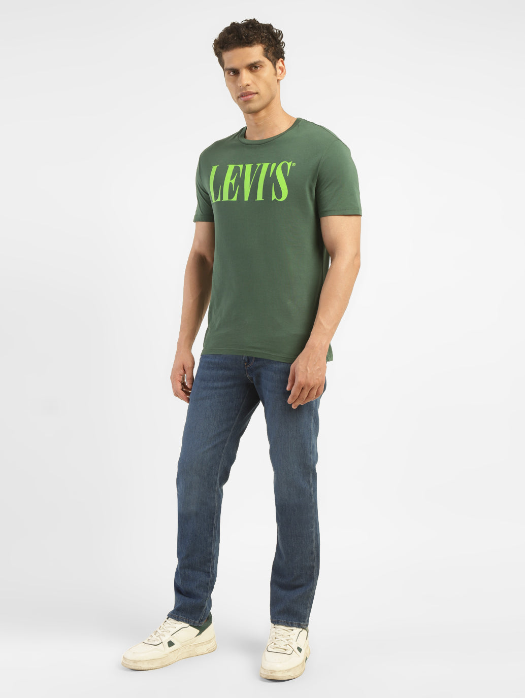 Men's 511 Blue Slim Fit Mid Rise Jeans