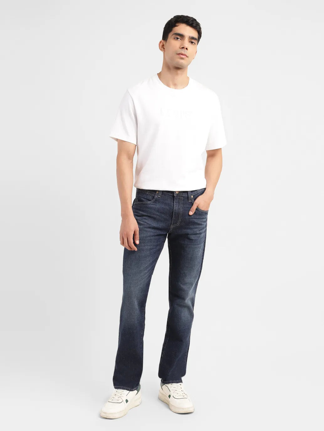 Men's 511 Blue Slim Fit Mid Rise Jeans