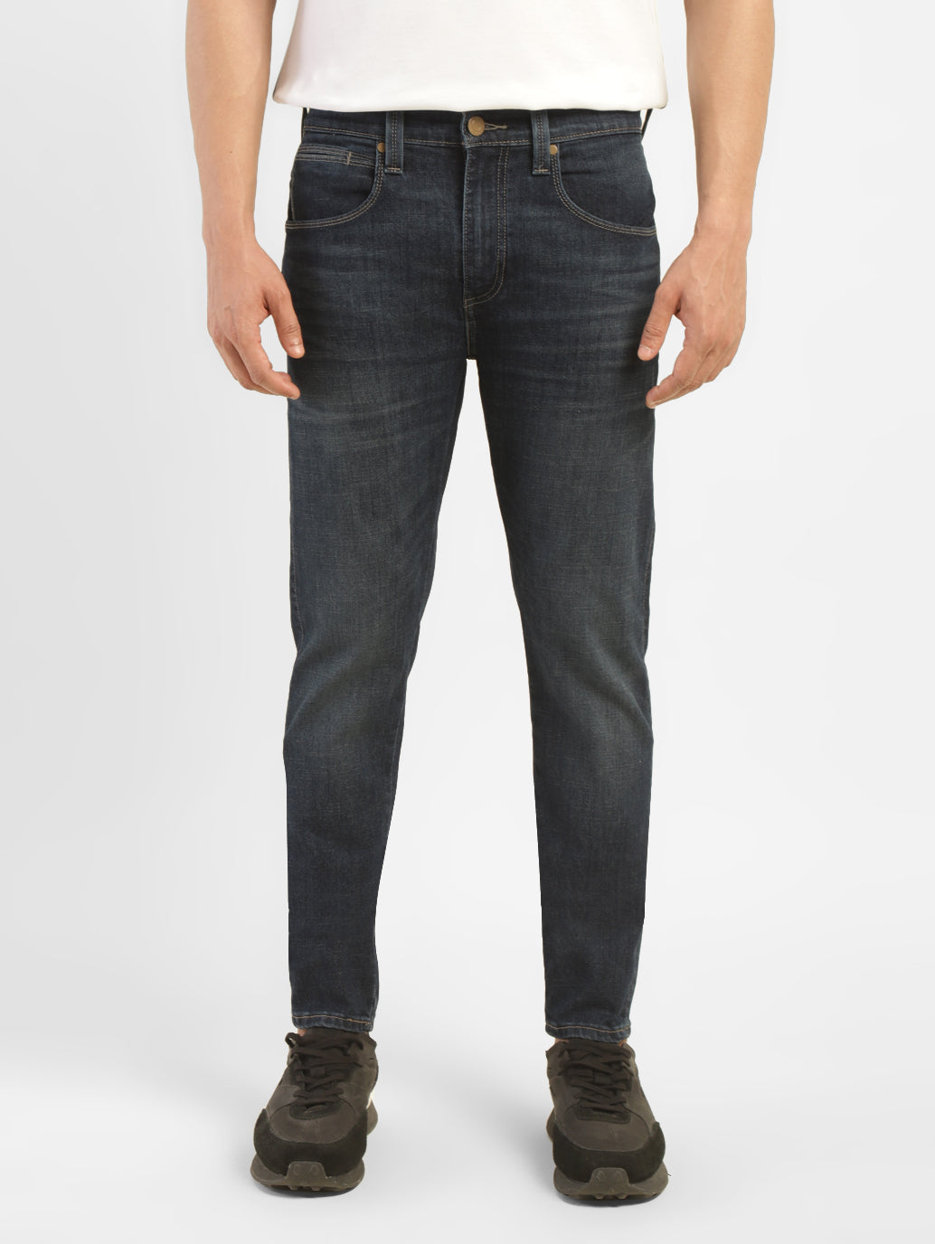 Men's 512 Navy Blue Slim Tapered Fit Mid Rise Jeans
