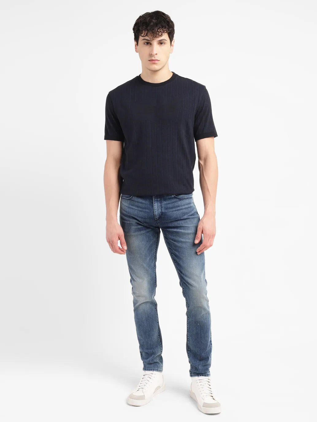 Men's 512 Indigo Slim Tapered Fit Mid Rise Jeans