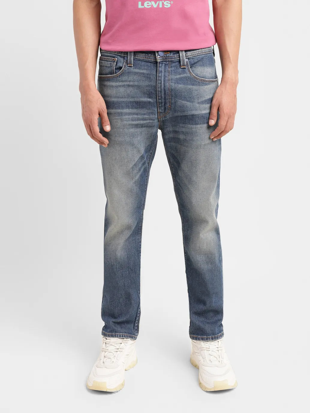 Men's 513 Blue Slim Straight Fit Mid Rise Jeans – Levis India Store