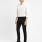 Men's Redloop 512 Black Slim Tapered Fit Mid Rise Jeans - StyleShot View