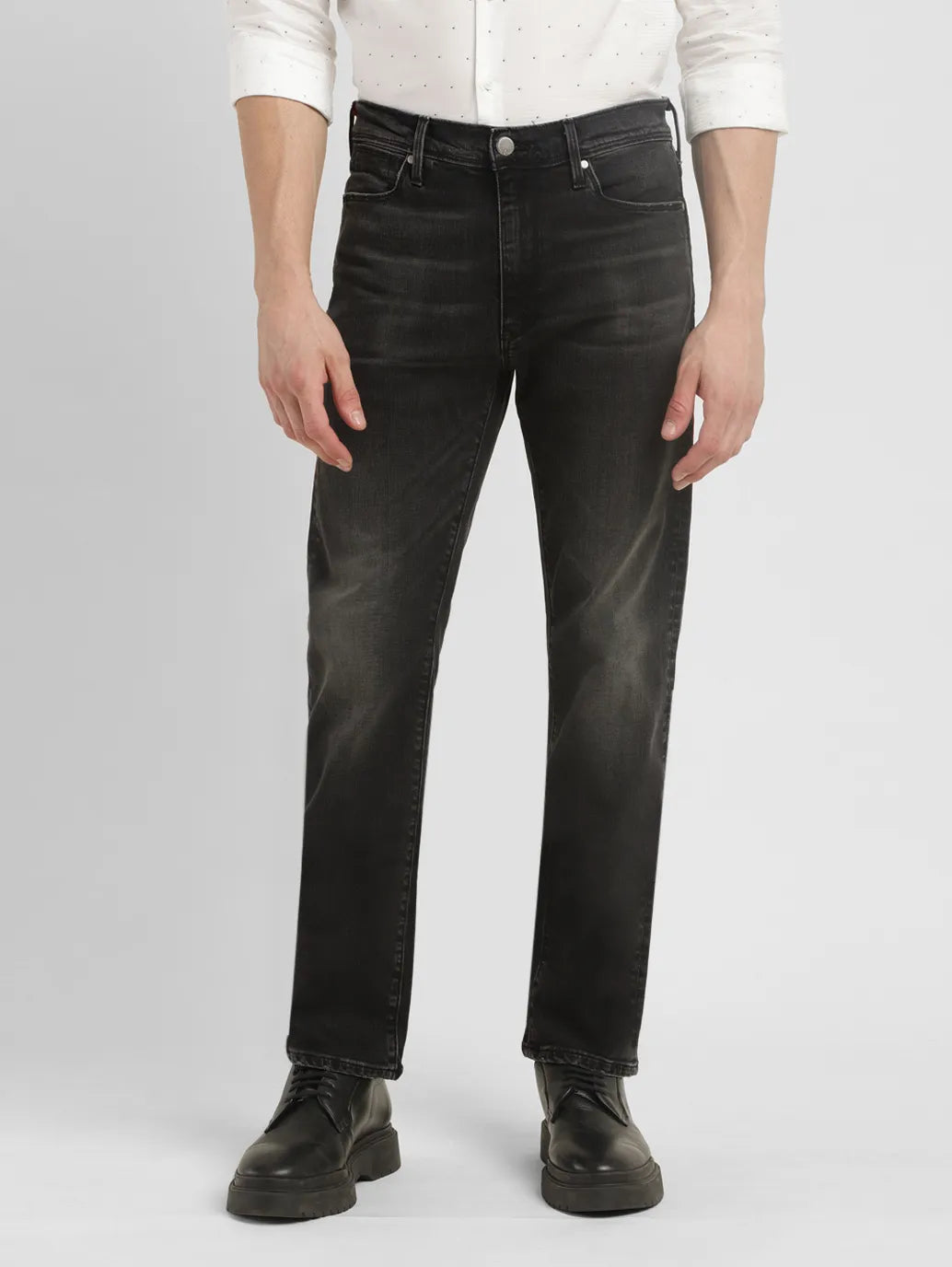 Men s 513 Dark Grey Slim Fit Jeans